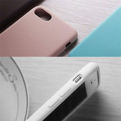 Силиконовый чехол светло-розовый для Apple iPhone 7 Plus - фото 6 - id-p130915289