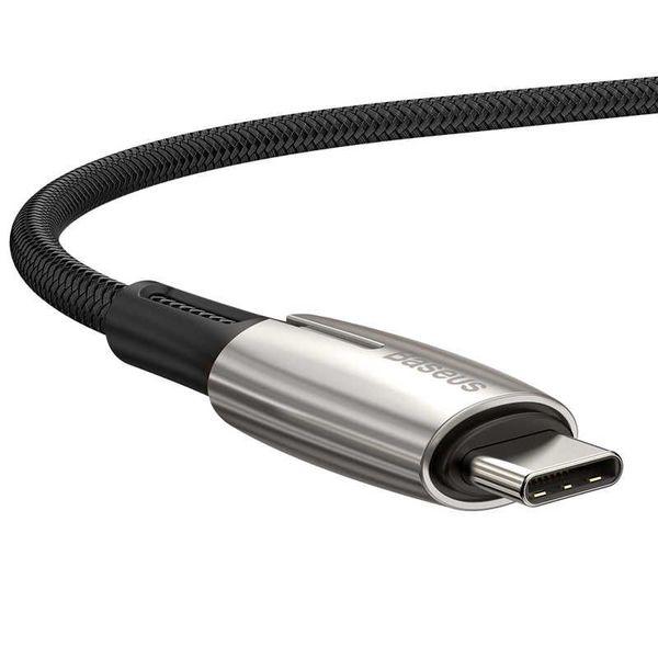 Кабель Baseus Water Drop-shaped с индикатором заряда Type-C PD2.0 60W кабель для быстрой зарядки Cable 20V 3A - фото 2 - id-p150214873