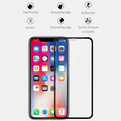 Защитное стекло Tempered Glass Film 0.3mm для Apple iPhone XS Max - фото 6 - id-p89658256