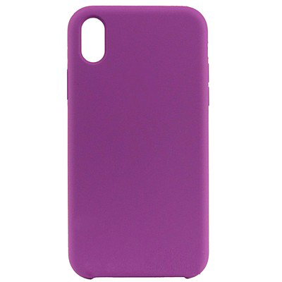 Силиконовый чехол фиолетовый для Apple iPhone XR - фото 1 - id-p150214874