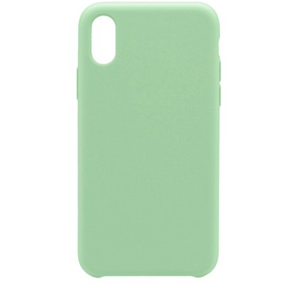 Силиконовый чехол зеленый для Apple iPhone XR - фото 1 - id-p150214875