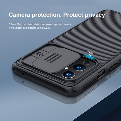 Чехол-накладка Nillkin CamShield Pro Синяя для OnePlus 9 - фото 7 - id-p159632309