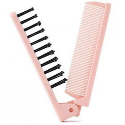 Расческа Jordan & Judy Folding Dual-Purpose Comb розовый (PT006) - фото 1 - id-p141256526