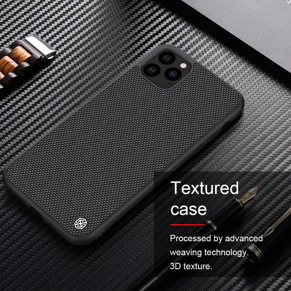 Чехол-накладка NILLKIN Textured Case черный для Apple iPhone 11 Pro Max - фото 7 - id-p111160187