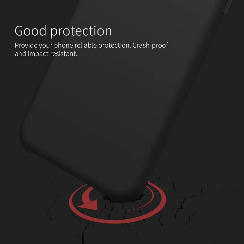 Силиконовый чехол-накладка Nillkin Flex PURE красный для Apple iPhone 11 Pro Max - фото 10 - id-p111160197