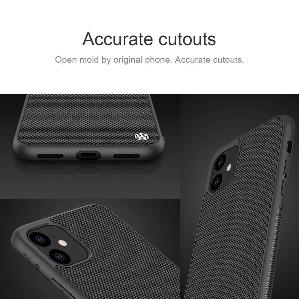 Чехол-накладка NILLKIN Textured Case черный для Apple iPhone 11 Pro - фото 9 - id-p111160201