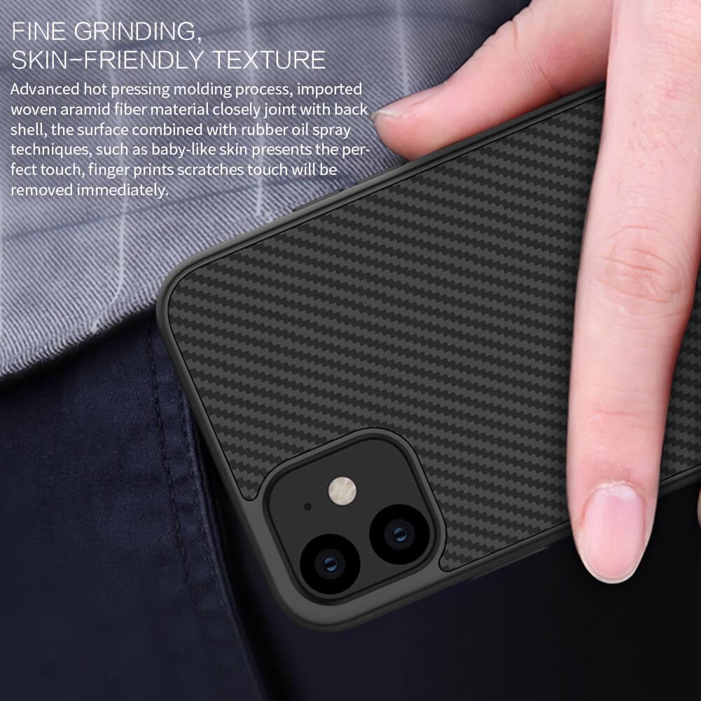 Чехол-накладка Nillkin Synthetic fiber case черный для Apple iPhone 11 Pro - фото 10 - id-p111160203