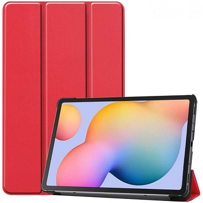 Чехол книга Nova Case красный для Samsung Galaxy Tab S6 Lite - фото 1 - id-p142495737