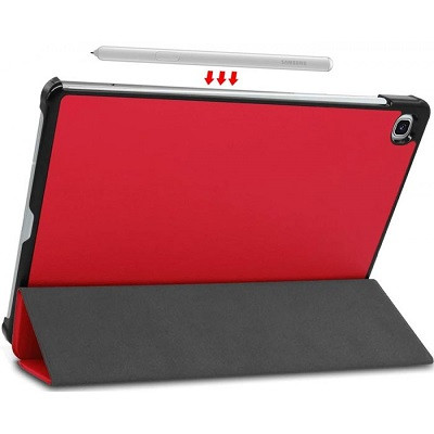 Чехол книга Nova Case красный для Samsung Galaxy Tab S6 Lite - фото 2 - id-p142495737