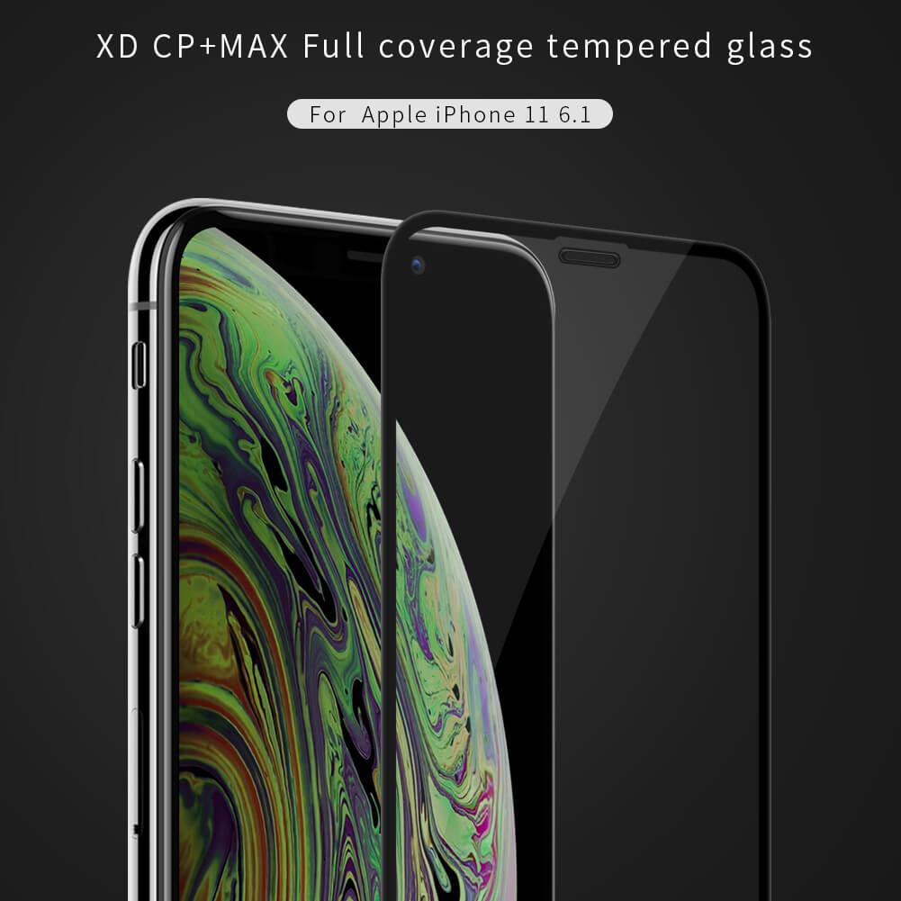 Защитное стекло Nillkin Amazing XD CP+ Max черное для Apple iPhone 11 Pro - фото 6 - id-p132912474