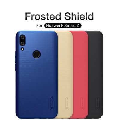 Пластиковый чехол с подставкой Nillkin Super Frosted Shield Красный для Huawei P Smart Z (Y9 Prime 2019) - фото 5 - id-p106832401