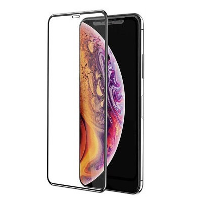 Матовое стекло Baseus 0.3 mm Full-screen Curved Frosted Glass (SGAPIPH58-KM01) для Apple iPhone 11 Pro - фото 1 - id-p158667659