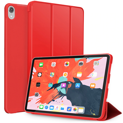 Полиуретановый чехол с силиконовой основой YaleBos Tpu Case красный для Apple iPad Air (2020) - фото 1 - id-p143711317