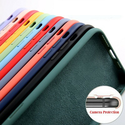 Силиконовый чехол Silicone Case лавандовый для Xiaomi Poco F3 - фото 2 - id-p159090184