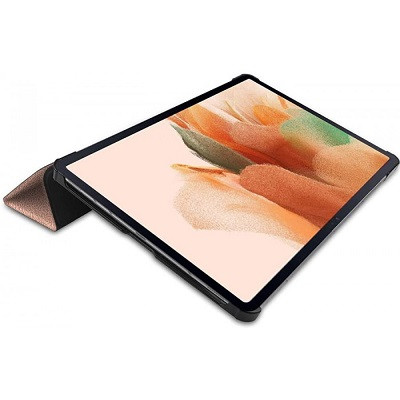 Полиуретановый чехол Nova Case розово-золотой для Samsung Galaxy Tab S7 Plus - фото 4 - id-p159851464