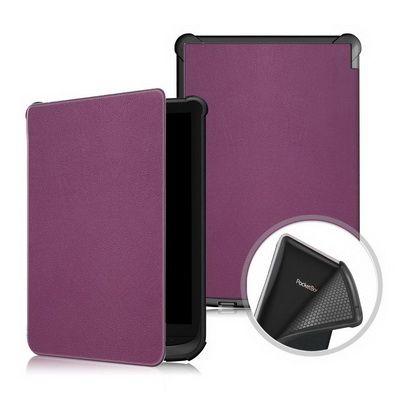 Полиуретановый чехол TPU Cover Case фиолетовый для PocketBook Touch Lux 4 - фото 2 - id-p143287641