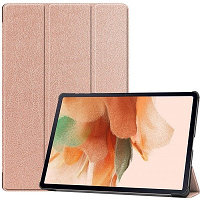 Полиуретановый чехол Nova Case розово-золотой для Samsung Galaxy Tab S7 FE