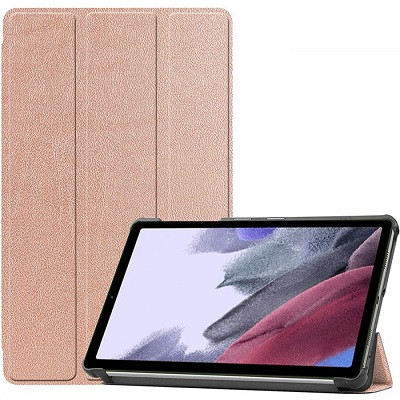 Полиуретановый чехол Nova Case розово-золотой для Samsung Galaxy Tab A7 Lite - фото 1 - id-p160390523