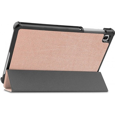 Полиуретановый чехол Nova Case розово-золотой для Samsung Galaxy Tab A7 Lite - фото 4 - id-p160390523