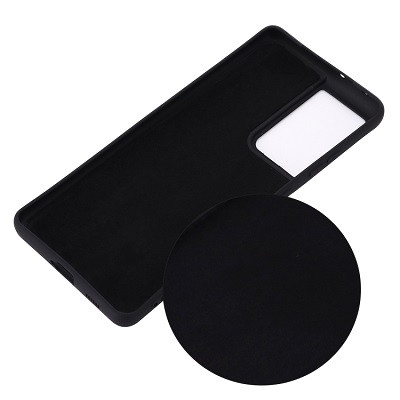 Силиконовый чехол Silicone Case зеленый для Samsung Galaxy S21 Ultra - фото 3 - id-p146371073