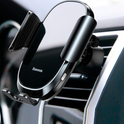 Автомобильный держатель Baseus Smart Car Mount Cell SUGENT-ZN01 черный - фото 6 - id-p150214882