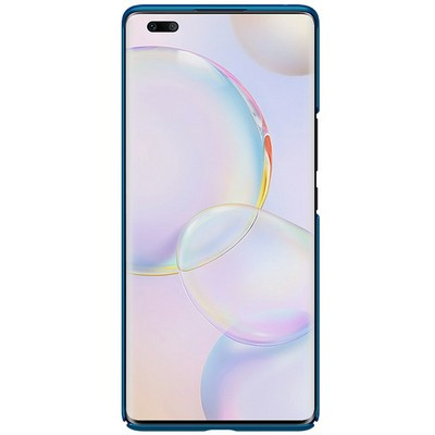 Пластиковый чехол с подставкой Nillkin Super Frosted Shield Синий для Honor Honor 50 Pro - фото 2 - id-p164211470