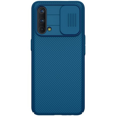 Чехол-накладка Nillkin CamShield Синяя для OnePlus Nord CE 5G - фото 1 - id-p164211491