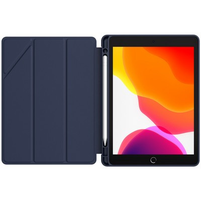Полиуретановый чехол Nillkin Bevel Leather Case Черный для Apple iPad 10.2 - фото 3 - id-p164211509