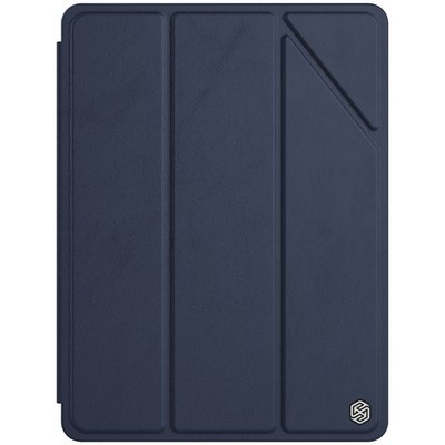 Полиуретановый чехол Nillkin Bevel Leather Case Синий для Apple iPad 10.2 - фото 1 - id-p164211510