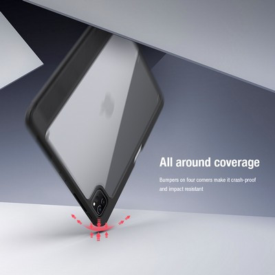 Полиуретановый чехол Nillkin Bevel Leather Case Черный для Apple iPad Pro 11 (2020) - фото 6 - id-p164211515