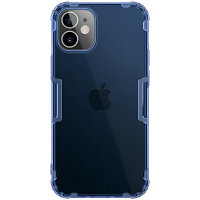 Силиконовый чехол Nillkin Nature TPU Case Синий для Apple iPhone 12 mini