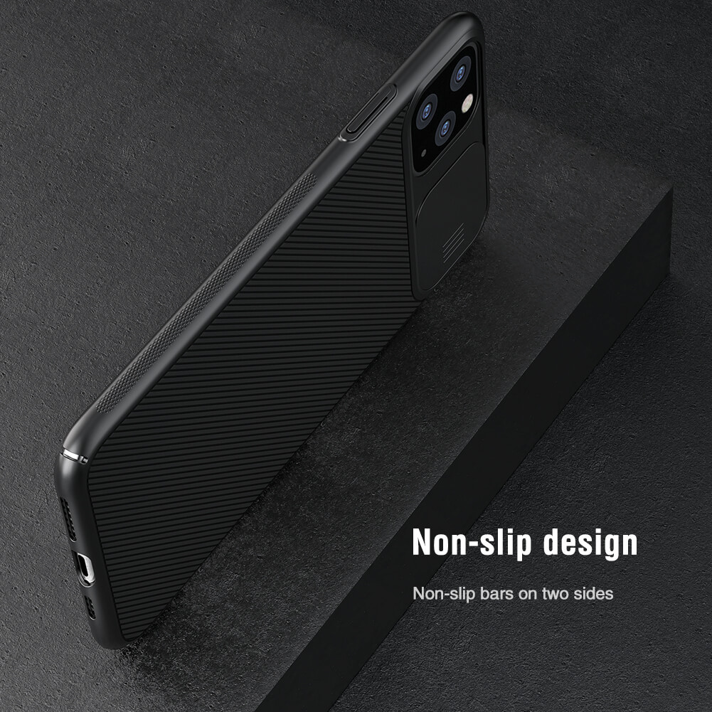 Чехол-накладка Nillkin CamShield черная для Apple iPhone 11 Pro Max - фото 9 - id-p111160294