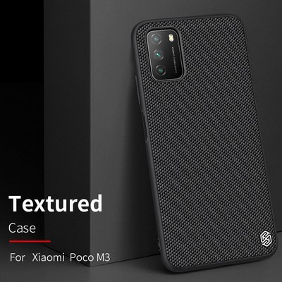 Чехол Nillkin Textured Case Черный для Xiaomi Poco M3 - фото 5 - id-p151625417