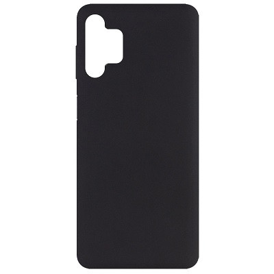 Силиконовый чехол Silicone Case черный для Samsung Galaxy A32 5G - фото 1 - id-p150215394