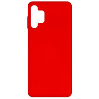 Силиконовый чехол Silicone Case красный для Samsung Galaxy A32 5G