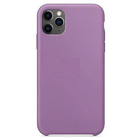Силиконовый чехол с открытым низом бледно-фиолетовый для Apple iPhone 11 Pro Max