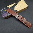 КОЖАНЫЙ РЕМЕШОК РУЧНОЙ РАБОТЫ ДЛЯ ЧАСОВ 20 ММ M230-20\20, фото 3