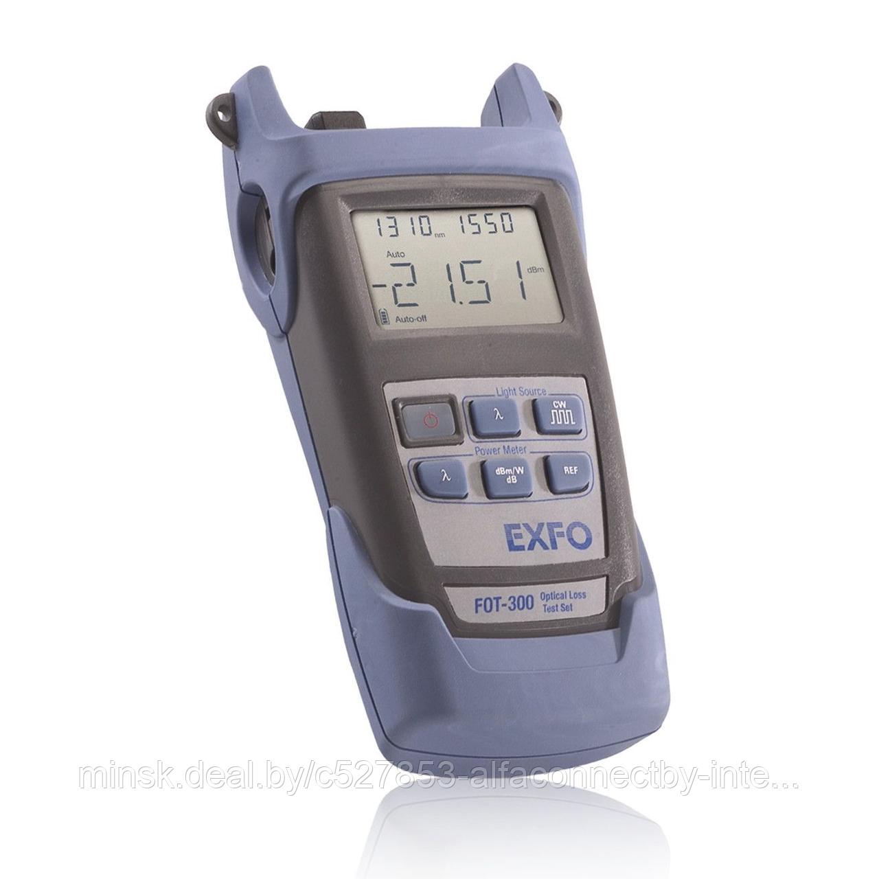 Оптический тестер EXFO FOT-302X-23BL-FOA-22-EI-EUI-89 (SМ 1310/1550 нм, от +26 до -50дБм;) FC адапте - фото 1 - id-p164214086