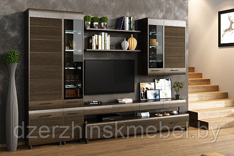 Комплект мебели для гостиной "Камелия" Вариант 1.Россия Лером - фото 5 - id-p164216742