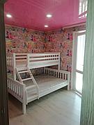 Подростковая двухъярусная кровать "Вуди-7" цвет белый