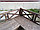 Диван садовый и банный из массива сосны "Кобринский" угловой Д2400*Ш2400, фото 5