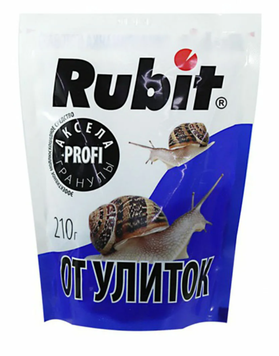 Средство от улиток и слизней RUBIT АЕСЕЛЯ, 210г.