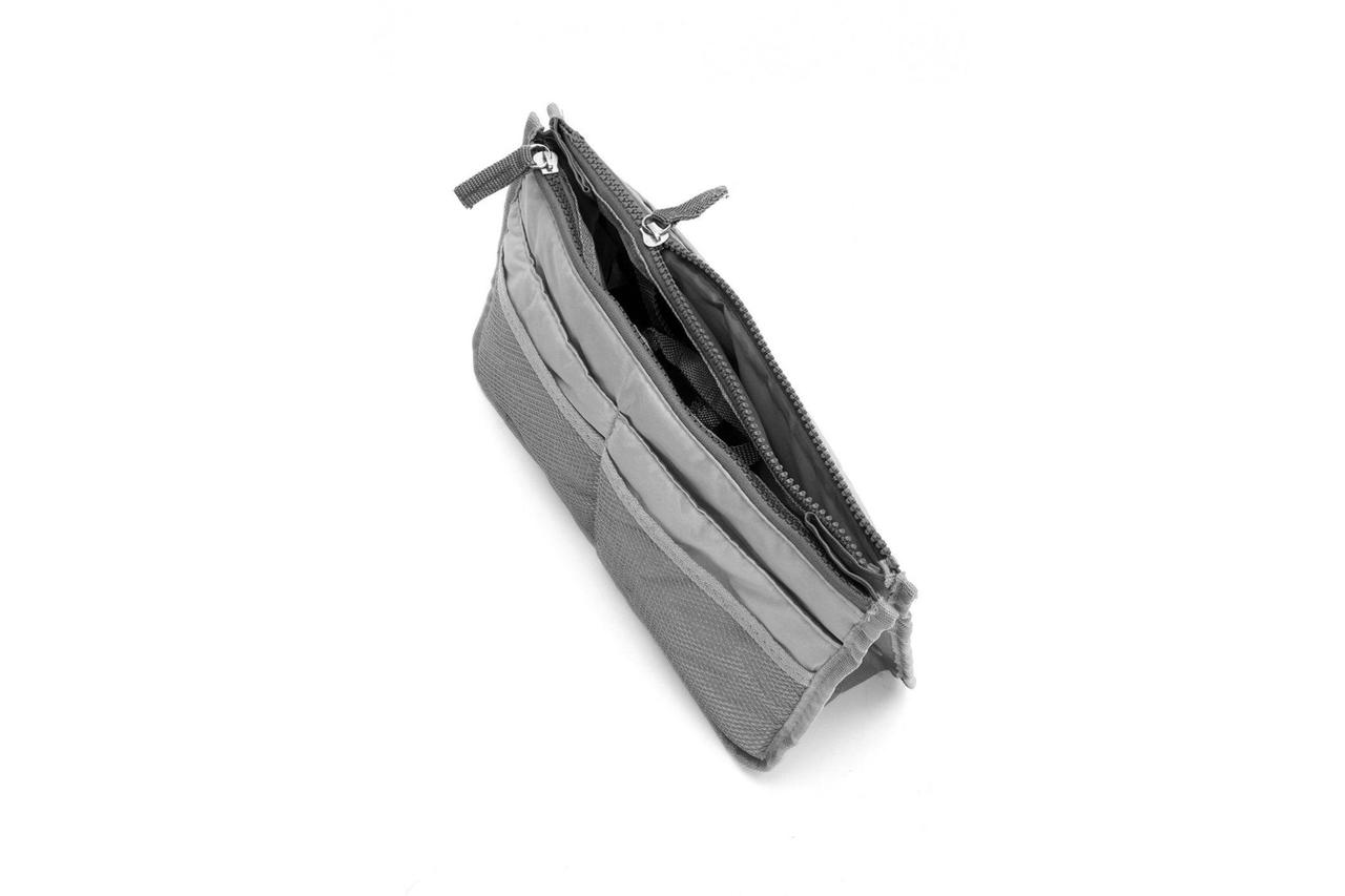 Органайзер для сумки «СУМКА В СУМКЕ» цвет серый - фото 4 - id-p164240216