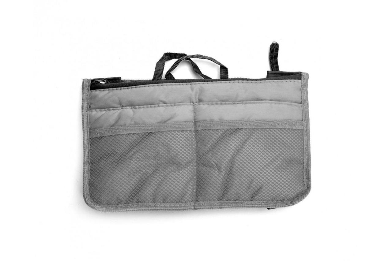 Органайзер для сумки «СУМКА В СУМКЕ» цвет серый - фото 5 - id-p164240216