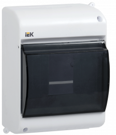 Корпус пластиковый КМПн 2/4 IP30 белый KREPTA / MKP42-N-04-30-12