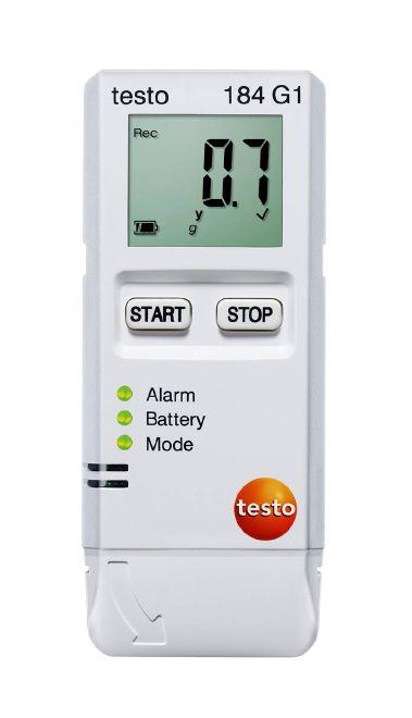 Testo 184 G1 - Логгер данных вибрации, влажности и температуры для мониторинга при транспортировке
