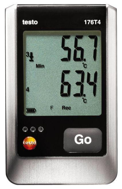 Testo 176 T4 - 4-х канальный логгер данных температуры