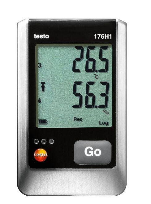 Testo 176 H1 - 4-канальный логгер данных температуры и влажности - фото 1 - id-p164253870