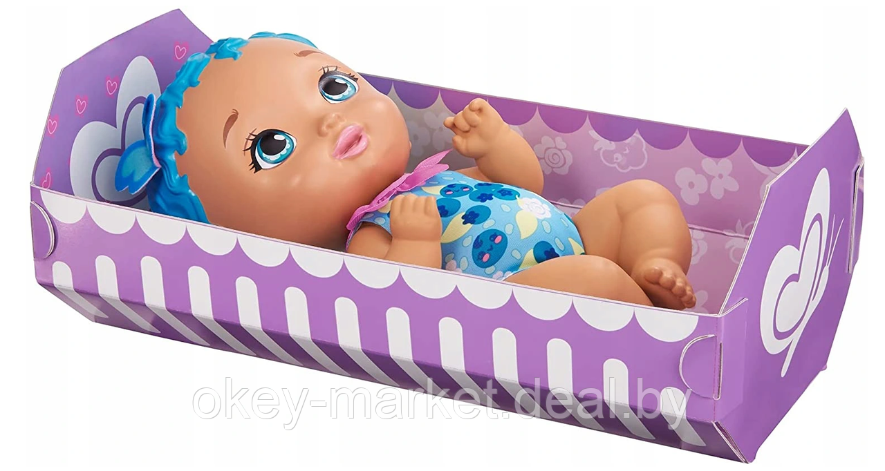 Кукла Mattel My Garden Baby с голубыми крылышками GYP01 - фото 5 - id-p164254249