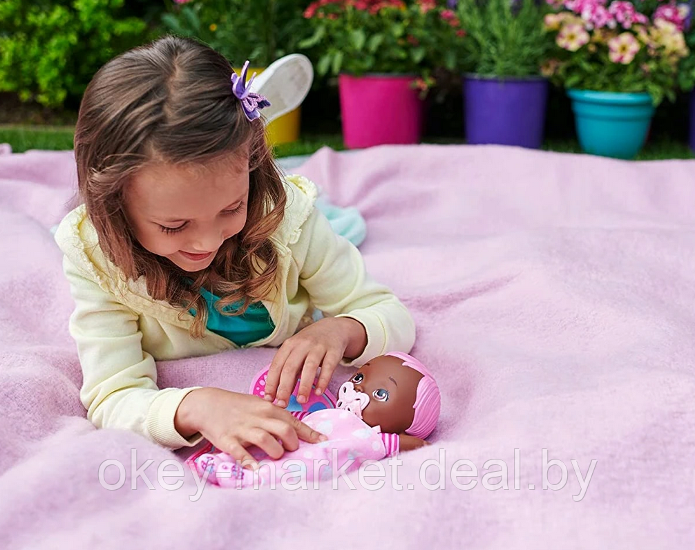 Пупс Mattel My Garden Вaby Розовые крылышки HBH40 - фото 5 - id-p164272171